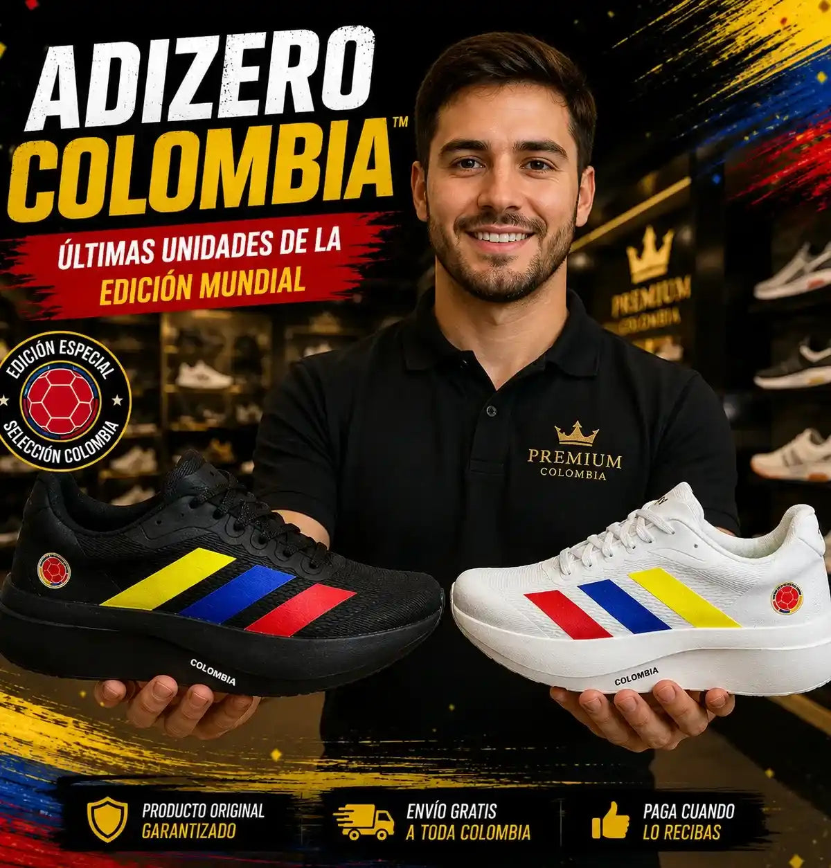 Adizero Victory™ Edición Colombia + Envio Gratis