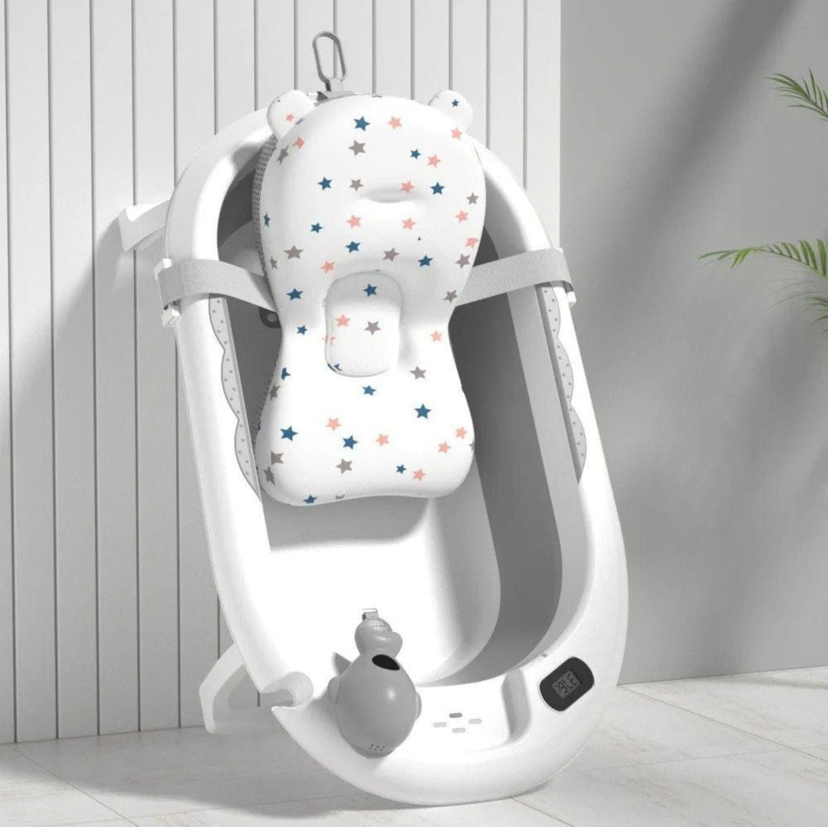 Set Bañera Plegable con Termómetro BabyWhale® + Envio Gratis + Regalo