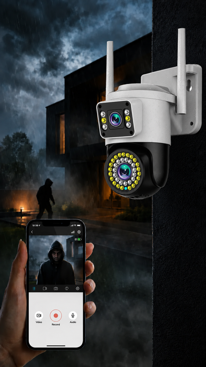 Cámara de Seguridad 360° + Regalo 🎁  + Envio Gratis — Protege tu Hogar Sin Gastar de Más