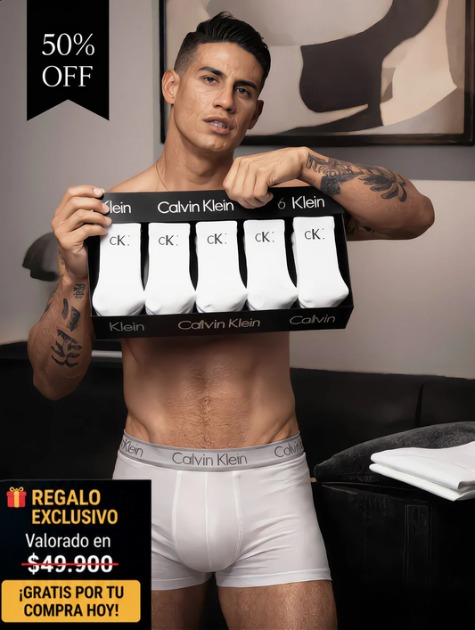 🔥OFERTA BÓXER Calvin Klain X12 - COMPRE 6 Y LLÉVESE 12 + 12 Calcetines🔥|