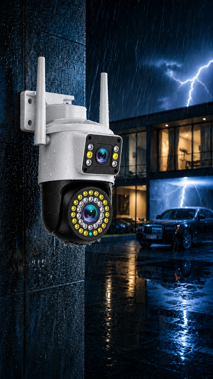 Militar Guard: Seguridad que no depende de nadie — Compatible con Panel Solar + Regalo🎁