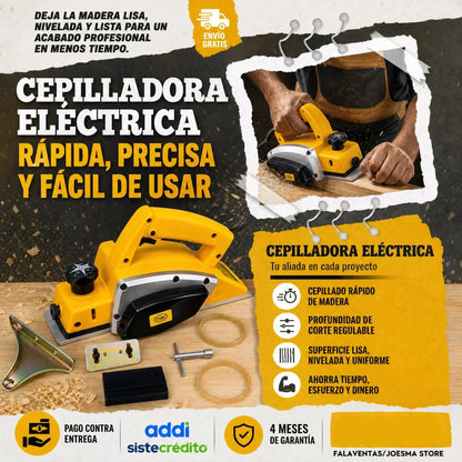 Cepilladora Electrica de Alta Presión
